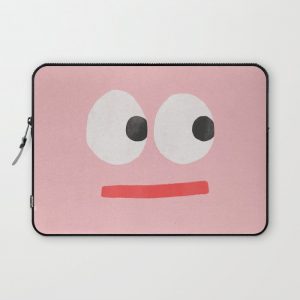 Face Computer Cover by FrankiePrintCo - Laptop Sleeve - 13"