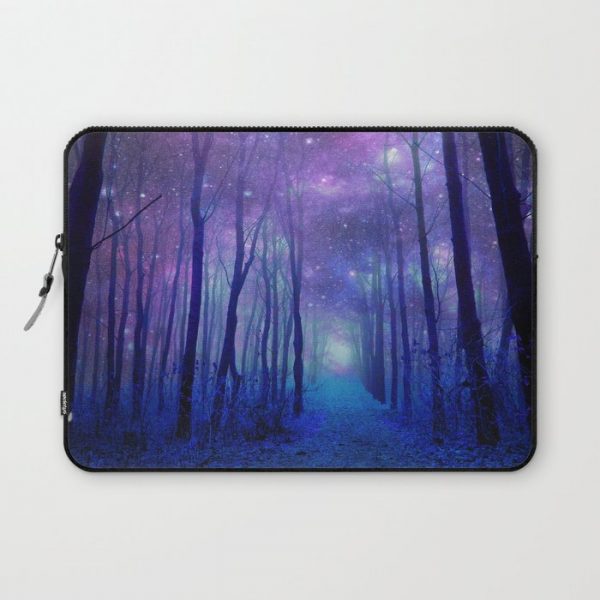 Fantasy Path Purple Blue Computer Cover by Whimsy Romance & Fun by 2sweet4words Des - Laptop Sleeve - 13"