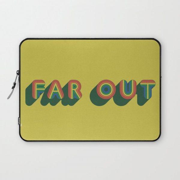 Far Out Computer Cover by Julia Walck - Laptop Sleeve - 13"