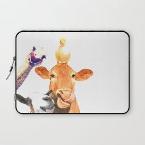 Farm Animal Friends Computer Cover by Alemi - Laptop Sleeve - 13"