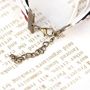 Fashion Vintage Retro Punk Rock Multilayer Leather Braided Pendants Bracelet Bangle Jewelry Accessory