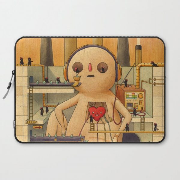 Feelings Factory Computer Cover by Felicia Chiao - Laptop Sleeve - 15"