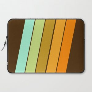 Fer Shure - retro throwback minimal 70s style decor art minimalist 1970's vibes Computer Cover by seventy eight - Laptop Sleeve - 15"