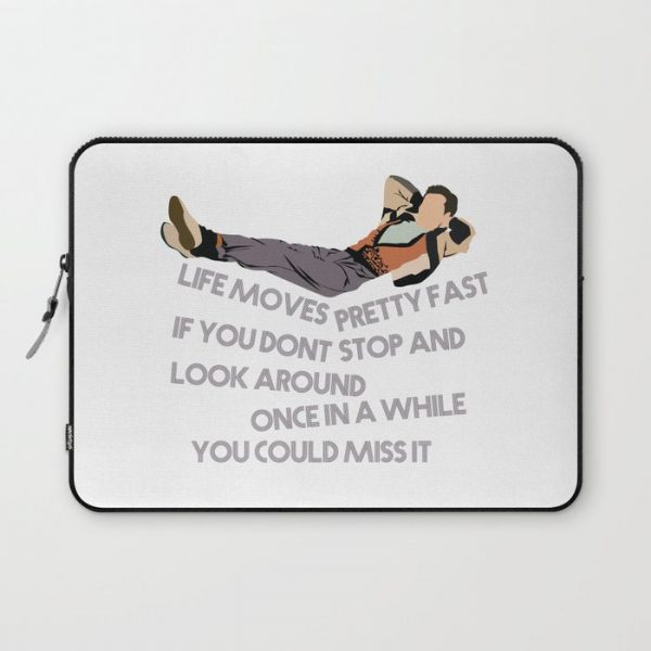 Ferris Bueller Computer Cover by Martiangraffics - Laptop Sleeve - 13"