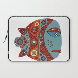 Fish art 21.6 Computer Cover by Hovo - Laptop Sleeve - 13"