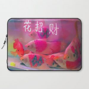 Fishes Computer Cover by Phazed - Laptop Sleeve - 15"