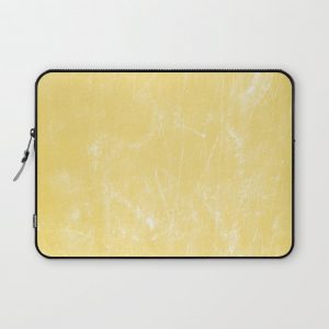 Flaxen Yellow Computer Cover by Julscela - Laptop Sleeve - 13"