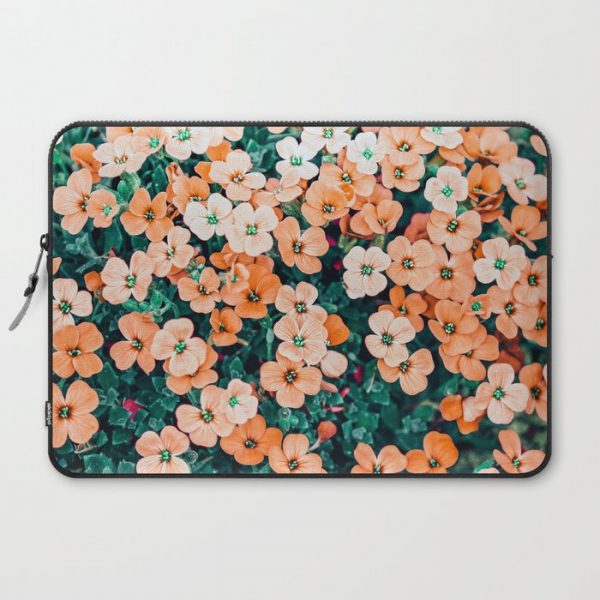 Floral Bliss #photography #nature Computer Cover by 83 OrangesA(r) Art Shop - Laptop Sleeve - 15"