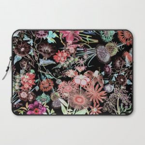 Floral Garden Computer Cover by Burcu Korkmazyurek - Laptop Sleeve - 15"