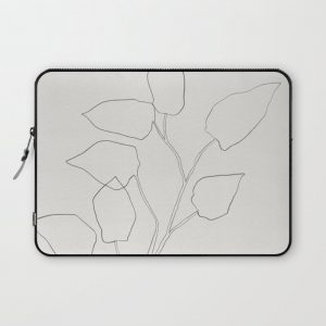 Floral Study no. 5 Computer Cover by Megan Galante - Laptop Sleeve - 13"