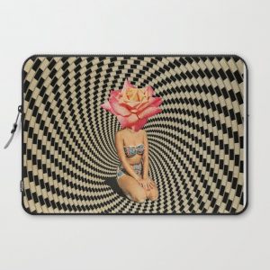 Flower head Computer Cover by Mariano Peccinetti - Laptop Sleeve - 15"