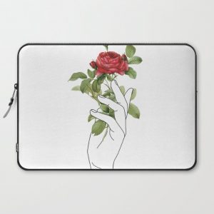 Flower in the Hand Computer Cover by Nadja - Laptop Sleeve - 15"