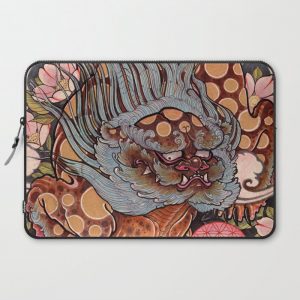 Foo Dog Computer Cover by Brian Dock - Laptop Sleeve - 15"