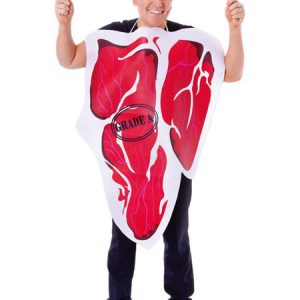 Food Costume Bacon Adults Unisex Halloween Costumes