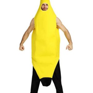 Food Costume Banana Adults Unisex Funny Fruit Costumes Halloween