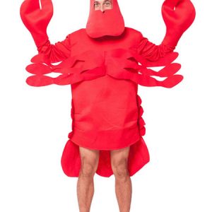 Food Costume Crab Red Adults Unisex Halloween Costumes