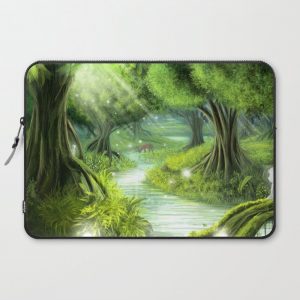 Forest Spirits Computer Cover by Roberto Nieto - Laptop Sleeve - 15"