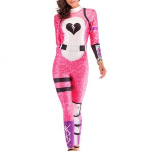 Fortnite Costumes Halloween Cosplay Costume Women's Zentai Jumpsuit Costume