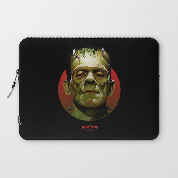 Frankenstein - Scary Movies Computer Cover by G A R A B U T T O - Laptop Sleeve - 13"