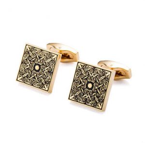 French Shirt Men Jewelry Unique Wedding Groom Men Cuff Links Business Gold Cufflinks For Mens