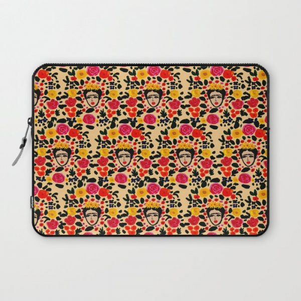 Frida Computer Cover by Bouffants & Broken Hearts - Laptop Sleeve - 13"