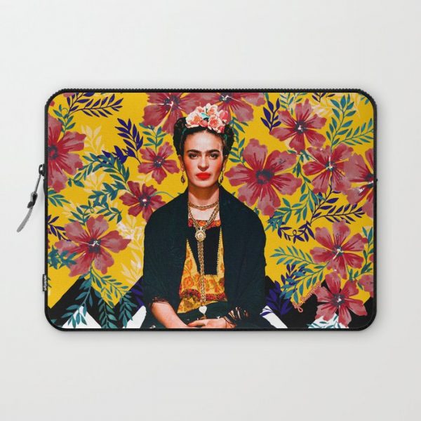 Frida Tropical Computer Cover by Juliana Rumple - Laptop Sleeve - 13"