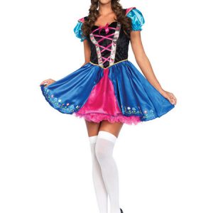 Frozen Princess Anna Alpine Costume Halloween For Women