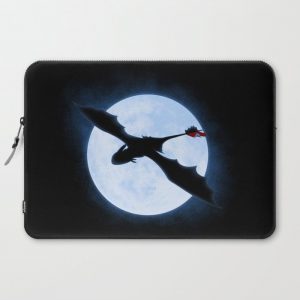 Full Moon Dragon Computer Cover by MauroPeroni - Laptop Sleeve - 15"