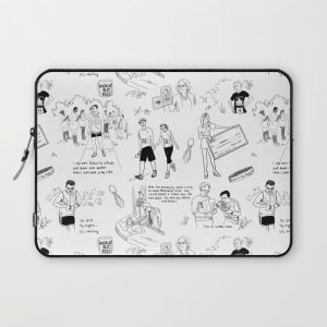 Fun Run with Text Computer Cover by Design Inkarnation - Laptop Sleeve - 13"