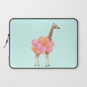 GIRAFFE PARTY Computer Cover by Paul Fuentes - Laptop Sleeve - 13"