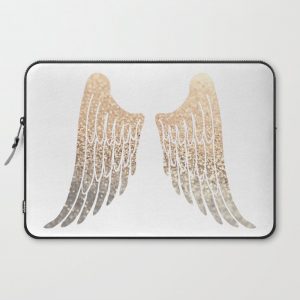 GOLD WINGS Computer Cover by Monika Strigel - Laptop Sleeve - 15"