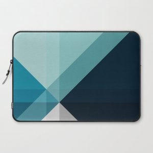 Geometric 1704 Computer Cover by The Old Art Studio - Laptop Sleeve - 15"