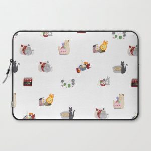 Ghibli x Food Computer Cover by monsieurlefrere - Laptop Sleeve - 15"