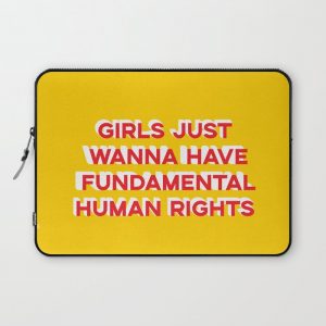 Girl Rights Computer Cover by Arantxa - Laptop Sleeve - 13"