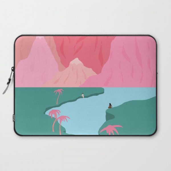 Girls' Oasis Computer Cover by Miranda Lorikeet - Laptop Sleeve - 15"