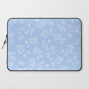 Gisophila pastel sky Computer Cover by Anis Illustration @anisillustration - Laptop Sleeve - 15"