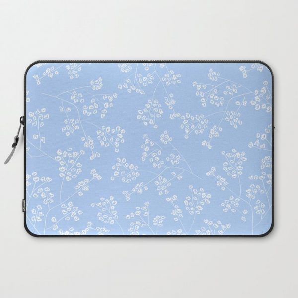 Gisophila pastel sky Computer Cover by Anis Illustration @anisillustration - Laptop Sleeve - 15"