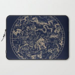 Gold Ceiling | Zodiac Skies Computer Cover by Visionary Sea - Laptop Sleeve - 15"