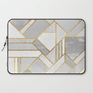 Gold City Computer Cover by Elisabeth Fredriksson - Laptop Sleeve - 15"