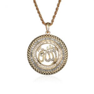 Gold Muslim Necklace