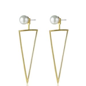 Golden Triangle Copper All Eyes On Me Earrings