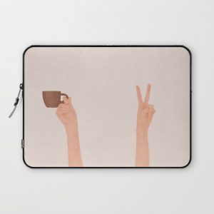 Good Peaceful Morning Computer Cover by Flow Line - Laptop Sleeve - 13"