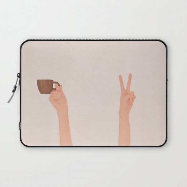 Good Peaceful Morning Computer Cover by Flow Line - Laptop Sleeve - 13"