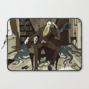 H.P. Lovecraft Computer Cover by Abigail Larson - Laptop Sleeve - 15"