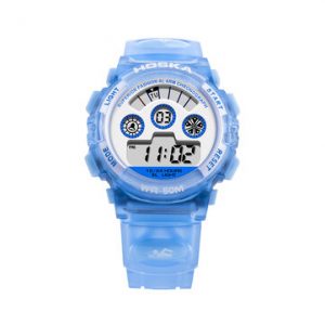 HOSKA Unisex Sport Waterproof Watch Night Luminous Alarm Function