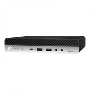 HP Inc. 4CB16UT#ABA SmartBuy EliteDesk 800 G4 8th Gen Intel Core i7-8700T 2.4GHz Mini Desktop PC - 8GB RAM 256GB SSD NVMe UHD Graphics 630 Gigabit