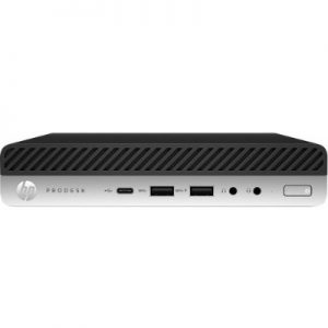 HP Inc. 4HM37UT#ABA ProDesk 600 G4 8th Gen Intel Core i5-8500T 6-Core 2.10GHz Desktop Mini PC - 8GB RAM 128GB PCIe NVMe SSD Intel UHD Graphics 630