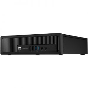 HP Inc. HP8G1USD825 EliteDesk 800 G1 Intel Core i5-4570S Quad-Core 2.9GHz Ultra-slim Desktop Business PC - 8GB RAM 256GB SSD USB 3.0 Windows 10 Pro