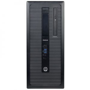 HP Inc. PC2-0843-REF EliteDesk 800 G1 MT Intel Core i7-4770 Quad-Core 3.40GHz Desktop PC - 16GB RAM 2TB HDD Integrated Graphics DVD+/-RW Gigabit E