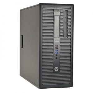 HP Inc. PC2-3811-REF ProDesk 600 G1 Intel Core i5-4570 Quad Core 3.2GHz Mini-Tower Desktop PC - 16GB RAM 480GB SSD DVD Integrated Graphics GigE W